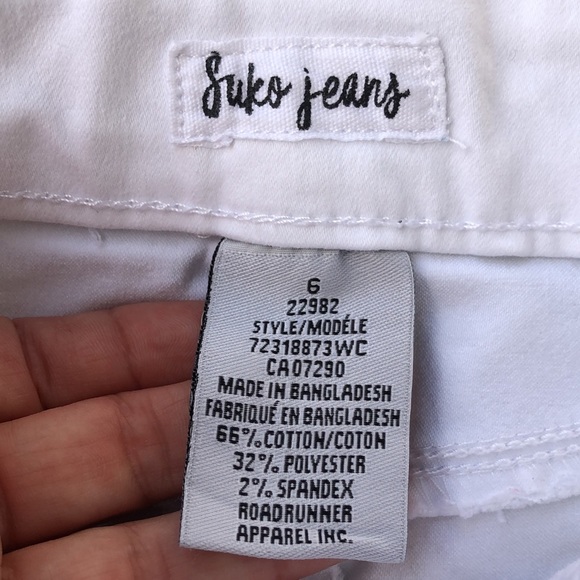 Worn once! - SUKO JEANS Pull-On Crop Jeans - Picture 2 of 5